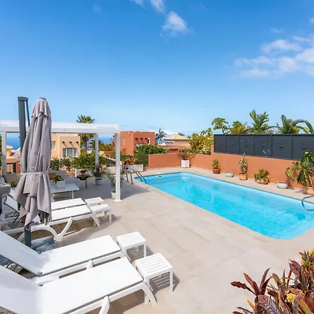 Villa Golfside With Private Pool And Ocean Views Costa Adeje